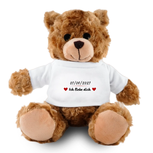 Personalisierter Plüschteddy - Für deinen Partner