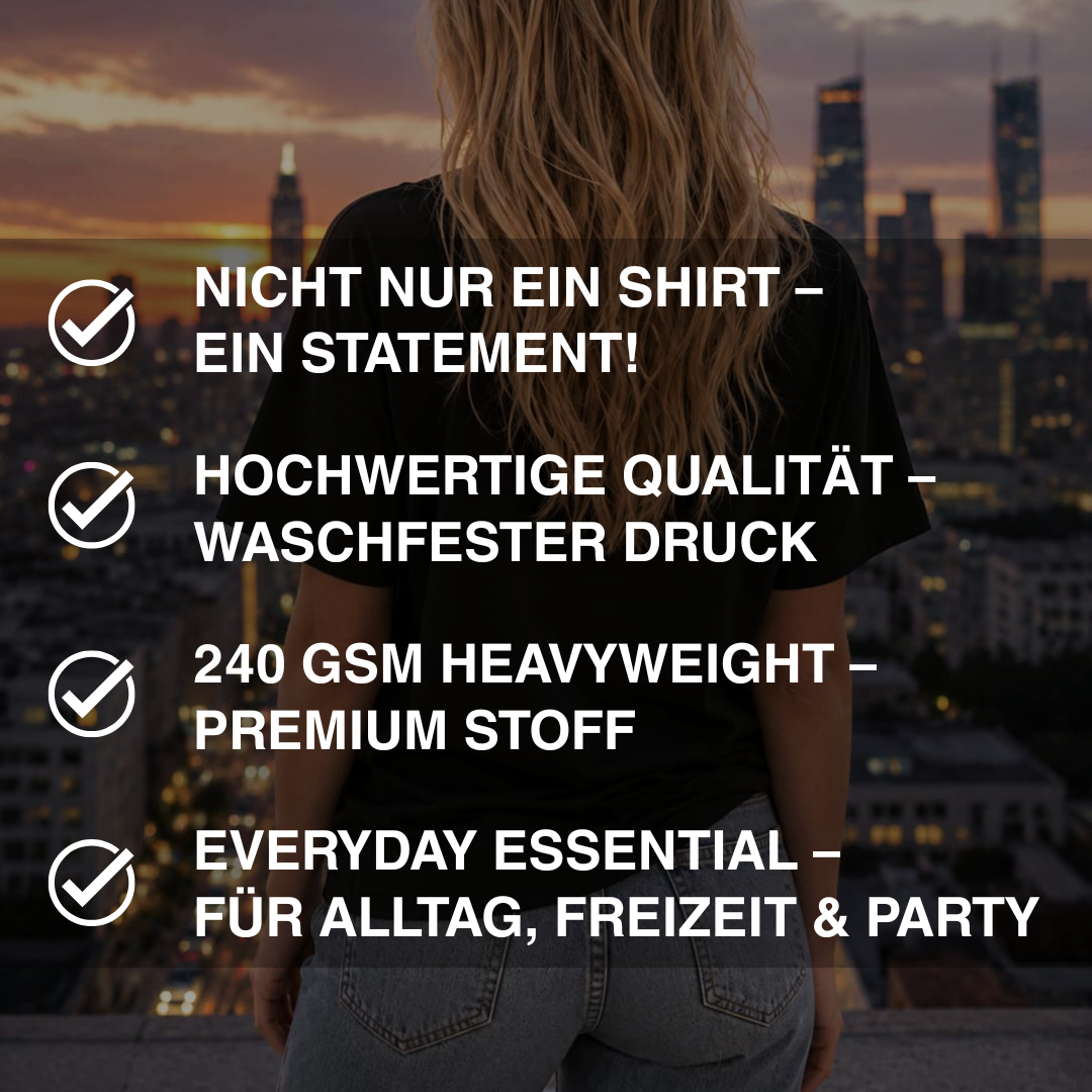 Ich liebe Männer Oversized-Shirt