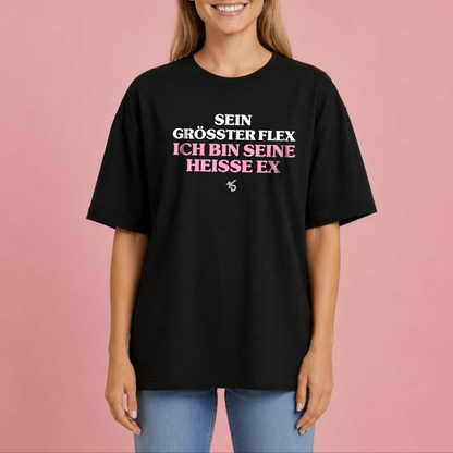 Sein grösster Flex Oversized-Shirt