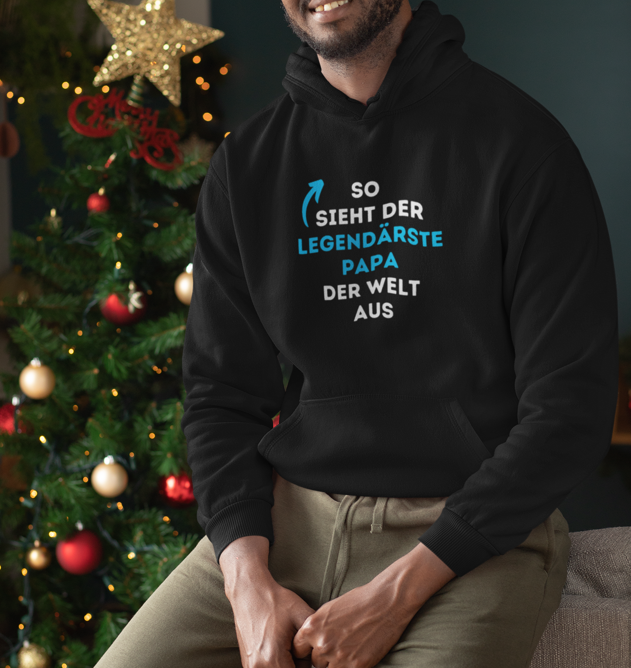 So sieht der legendärste Papa der Welt aus- Hoodie