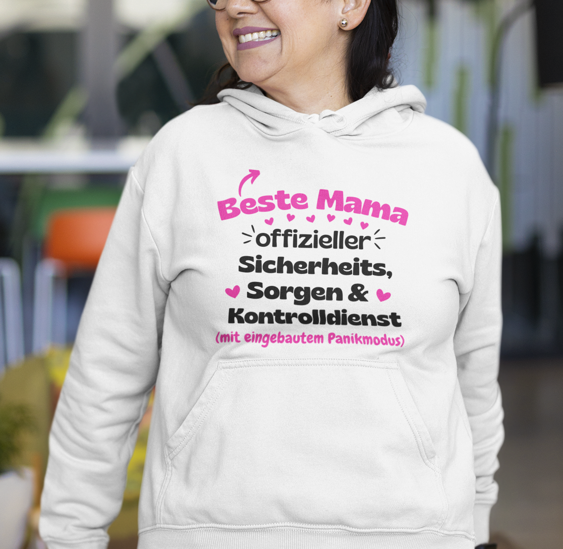 Beste Mama-Sicherheits,Sorgen&Kontrolldienst- Hoodie