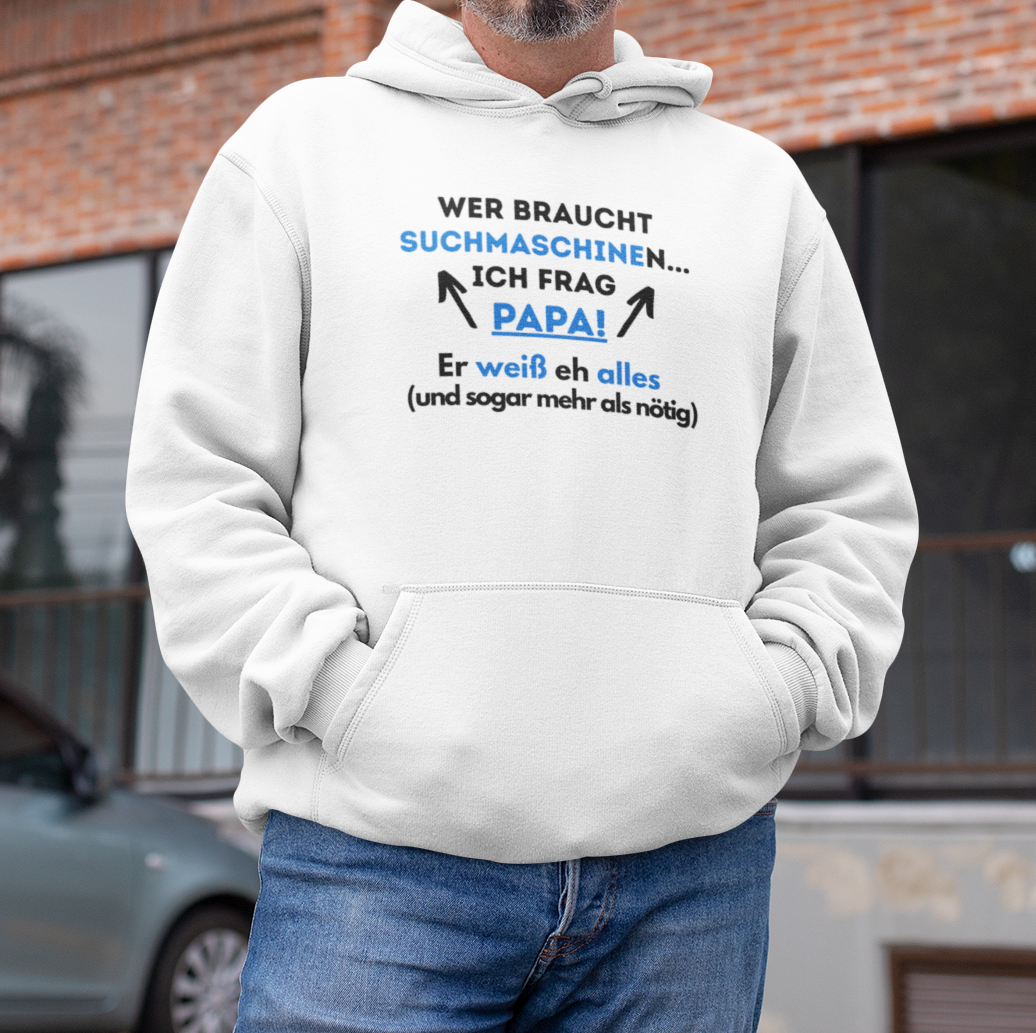 Suchmaschine Papa- Hoodie