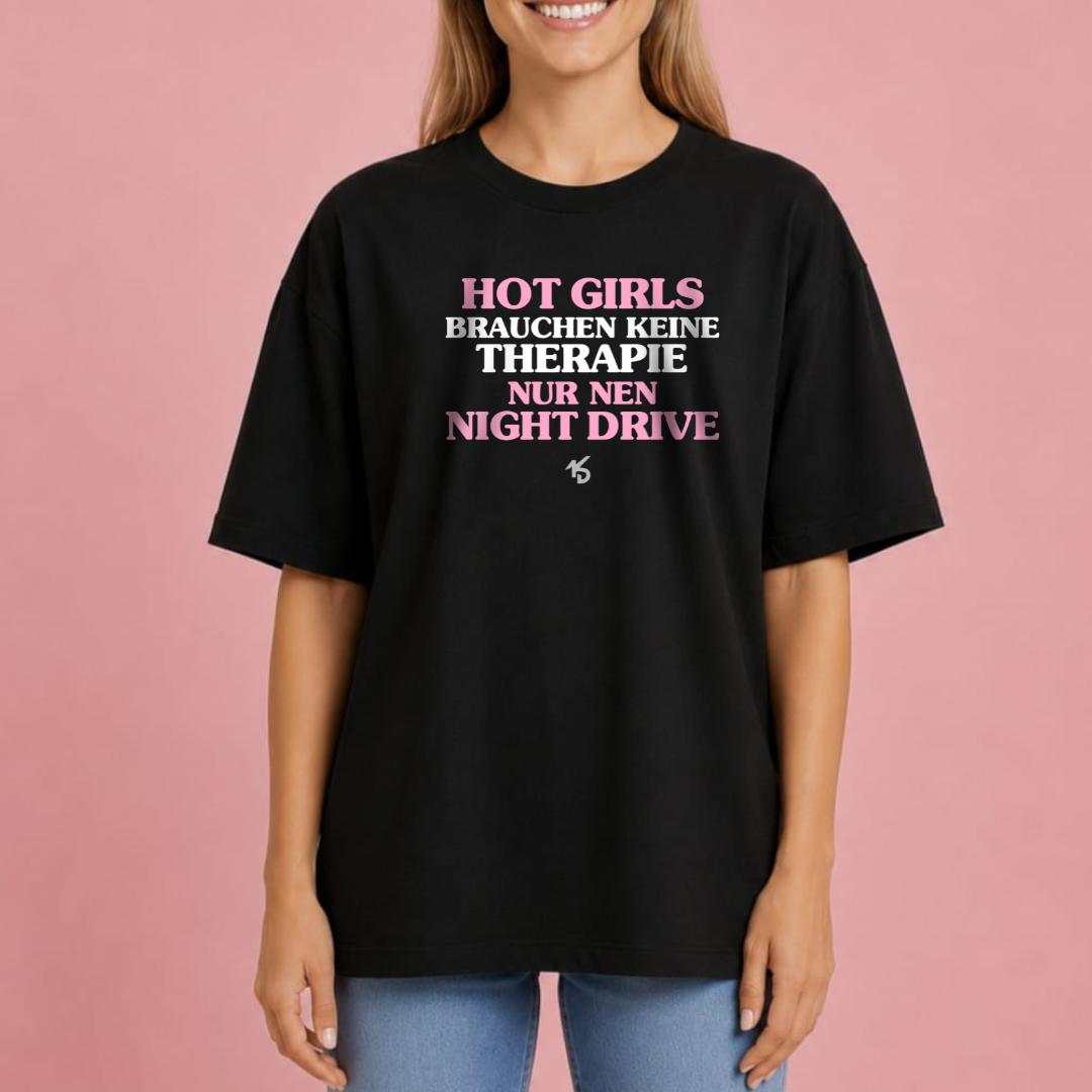 Night Drive Oversized-Shirt